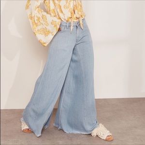 NWT Free People Pirouette wise leg  pant skirt